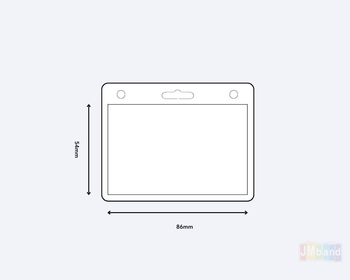 Lanyard Plastic Card Holder