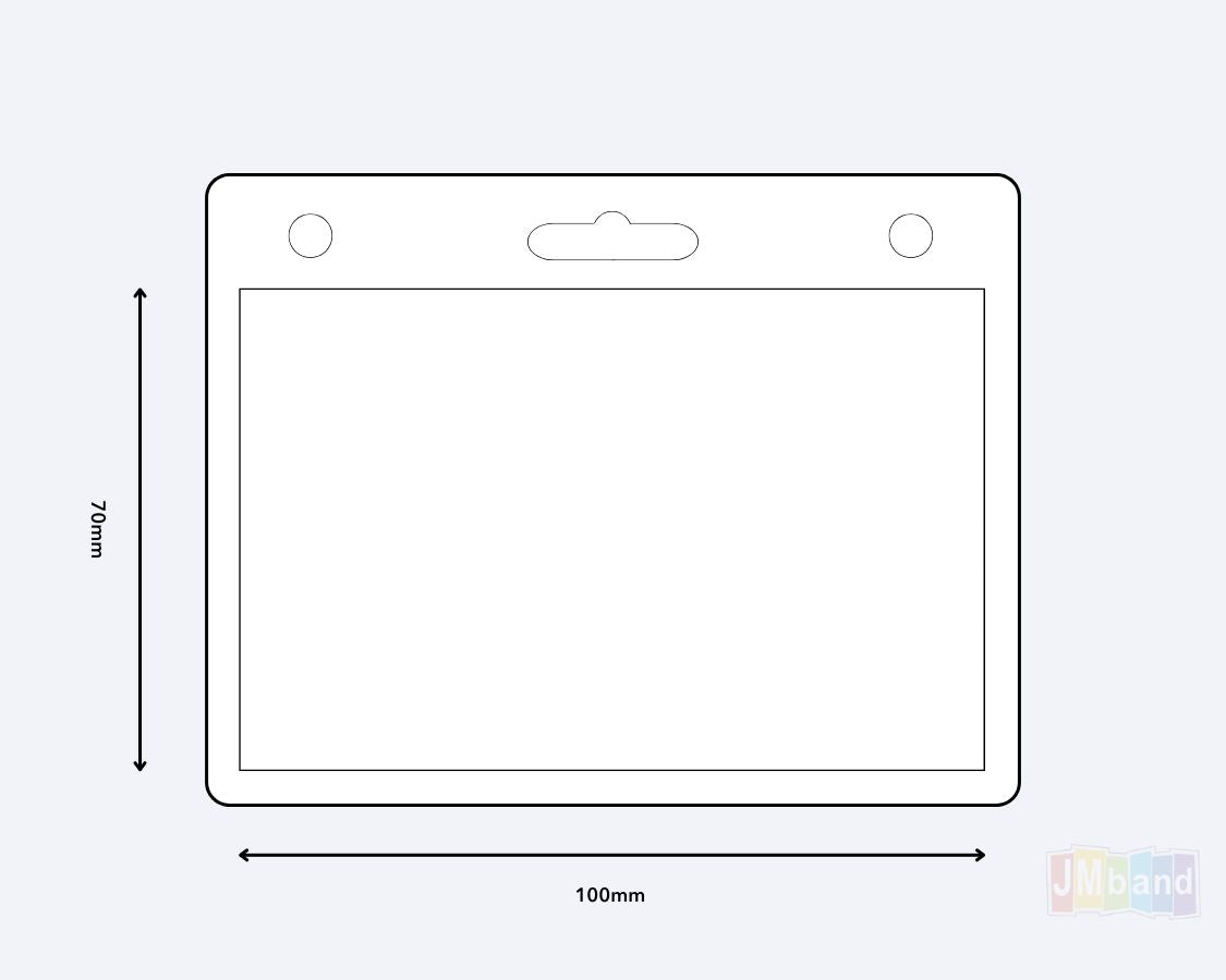 Lanyard Plastic Card Holder