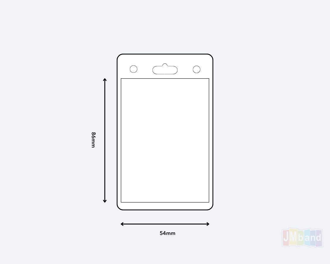 Lanyard Plastic Card Holder