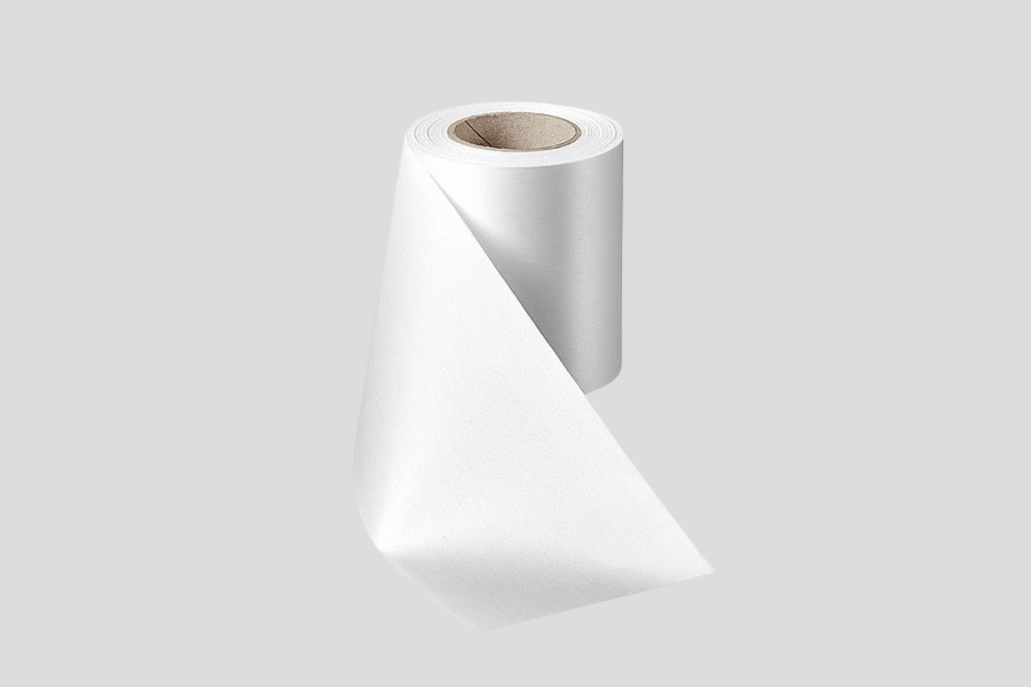 ECO Satin Ribbon Rolls 100 mm Ribbon JM Band UK White  