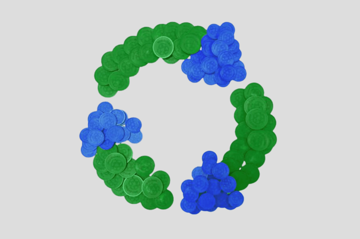 Biodegradable Plastic Tokens in Stock Tokens JM Band UK
