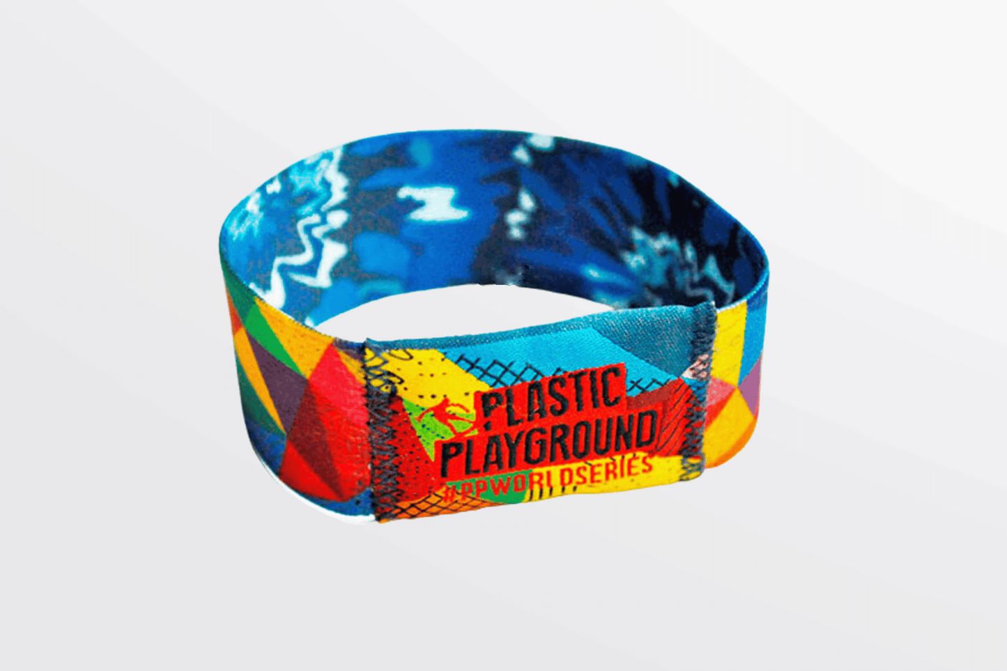Elastic Wristbands with Print Fabric Wristbands JM Band UK