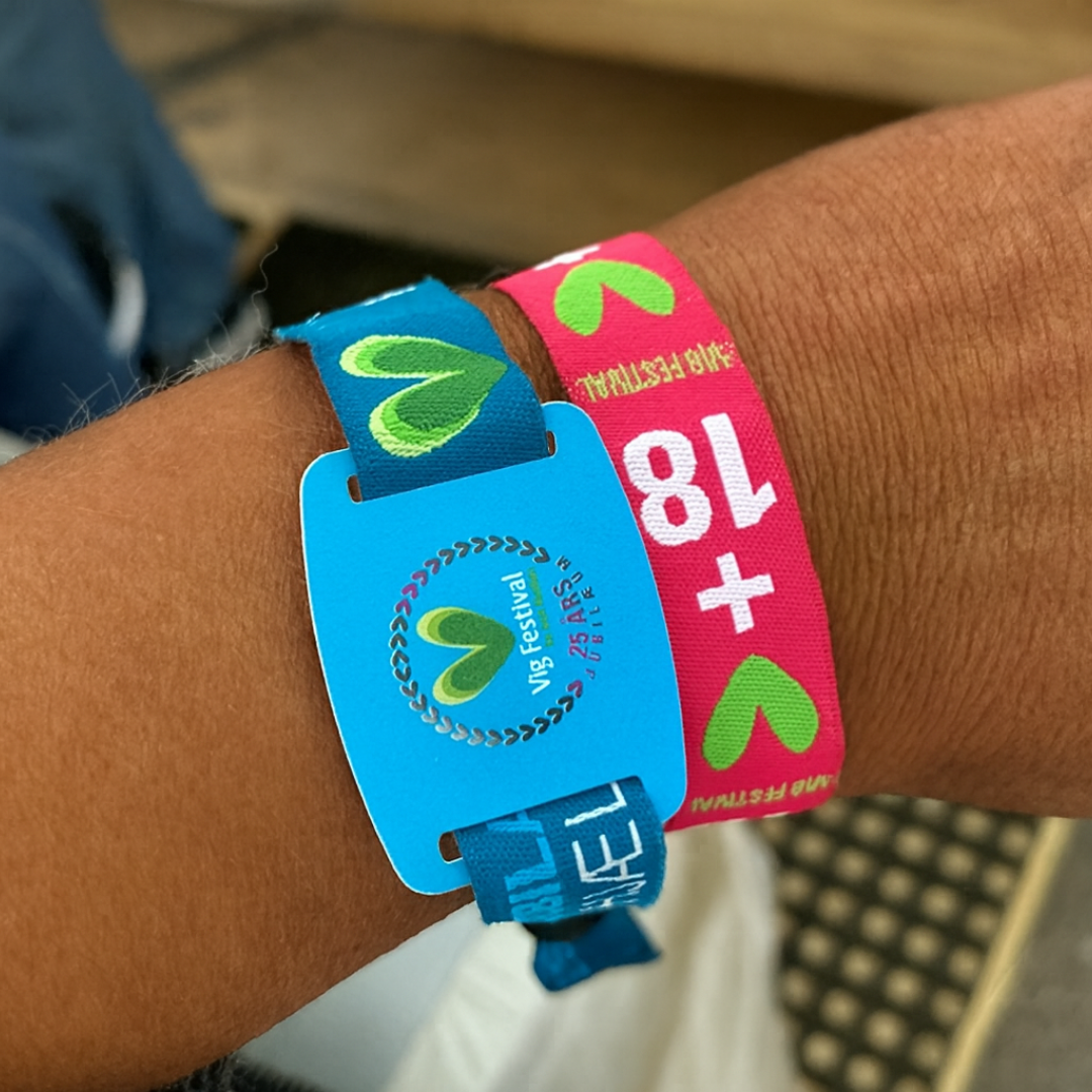 Fabric Wristbands - Inquire