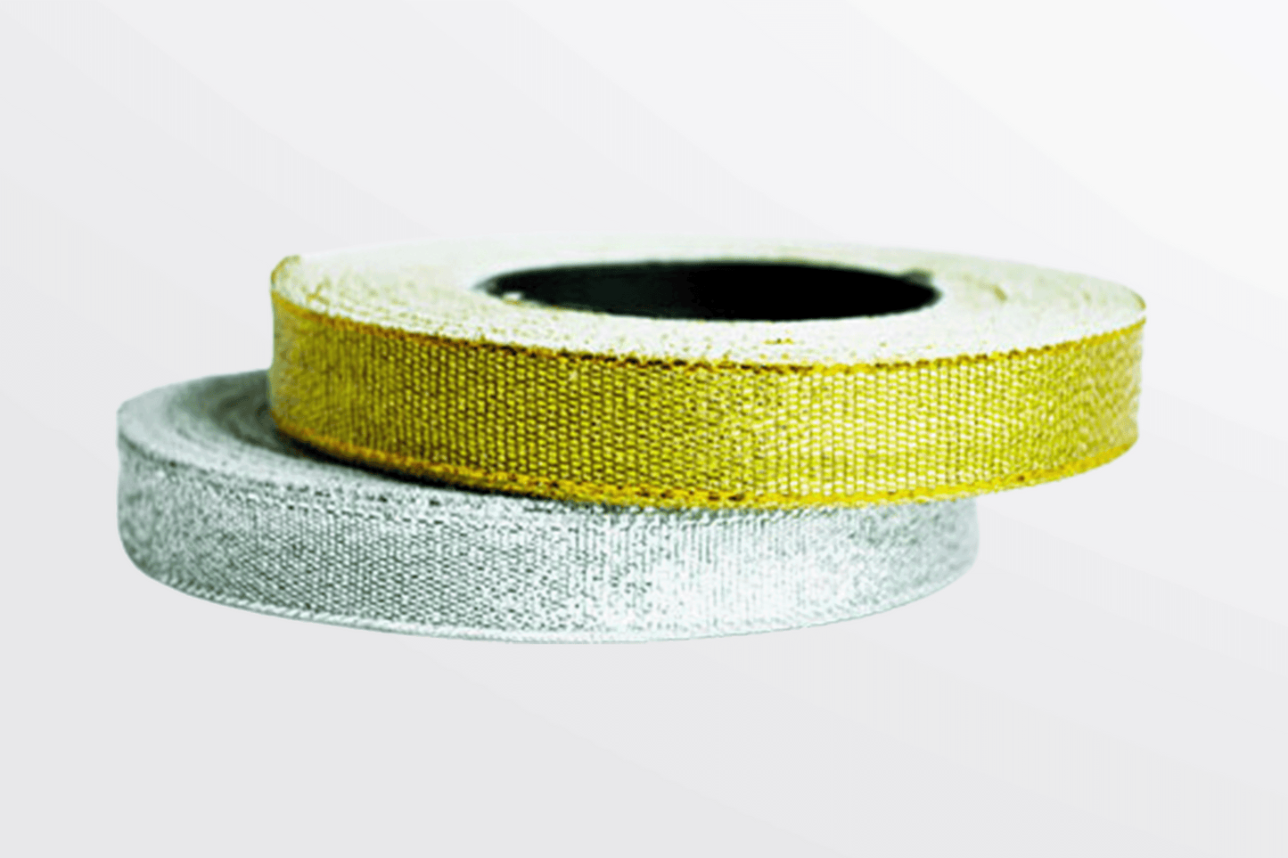 Ribbon Metallic Gold / Silver Ribbon JM Band UK   