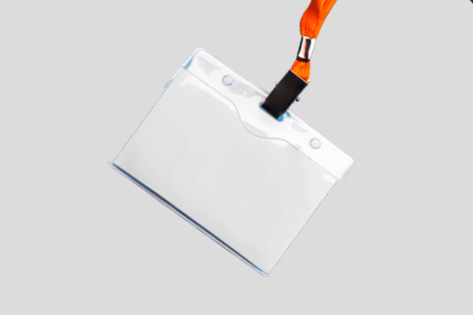 Lanyard Pouches for Business Cards in Stock Accessories JM Band UK