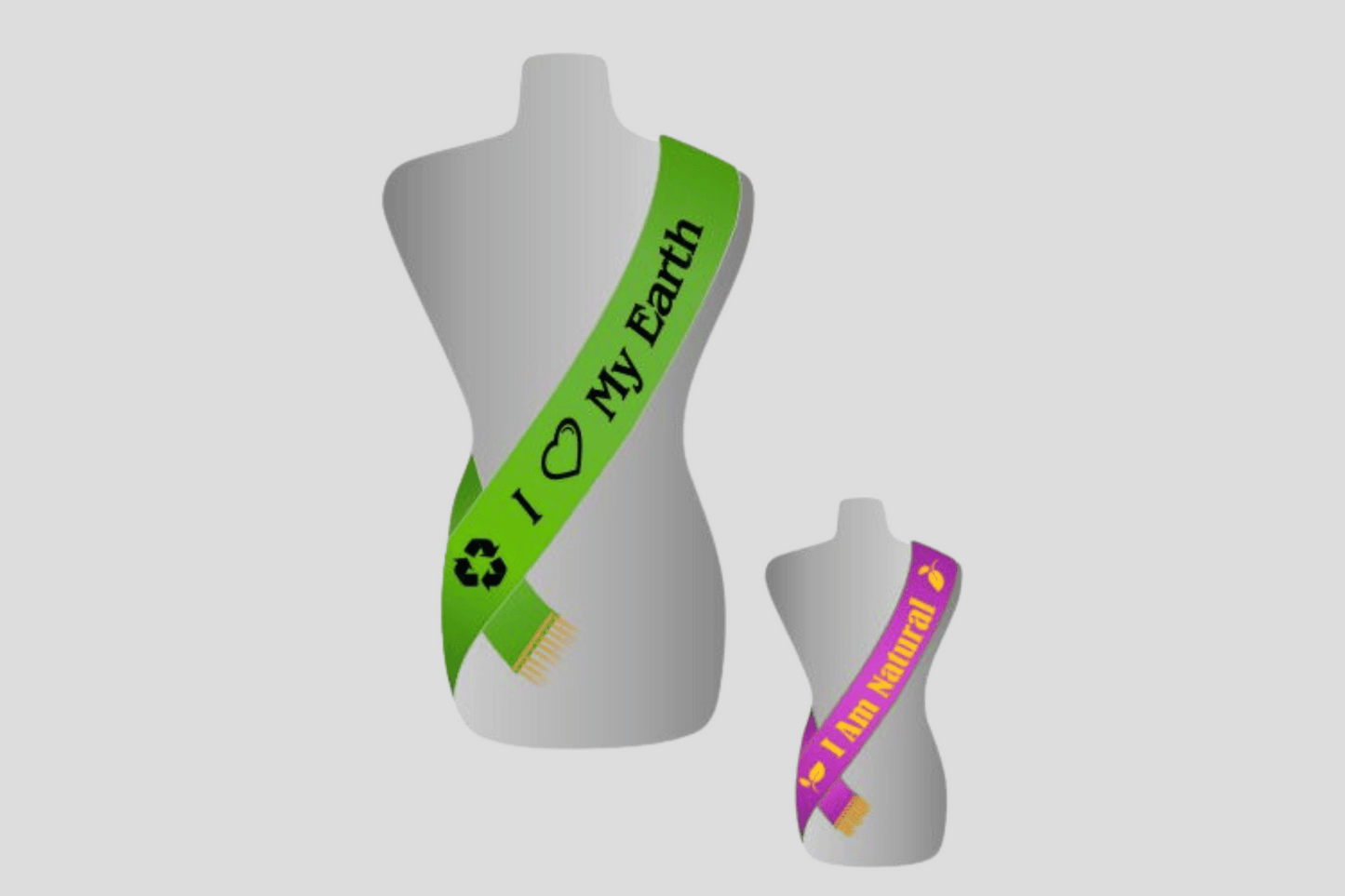 Sashes ECO Satin - Inquire JM Band UK