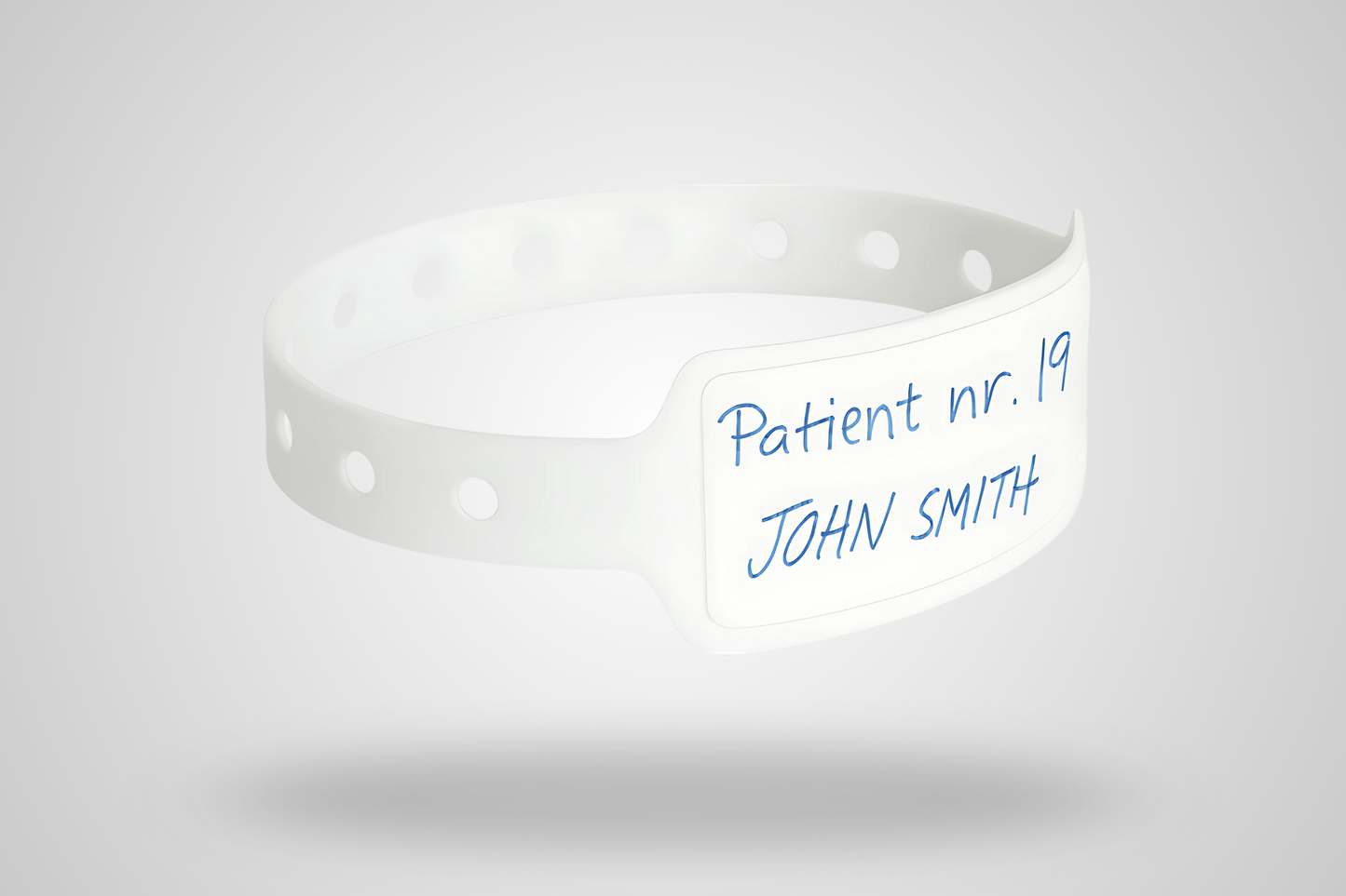 Patient Wristbands with Plastic Pocket