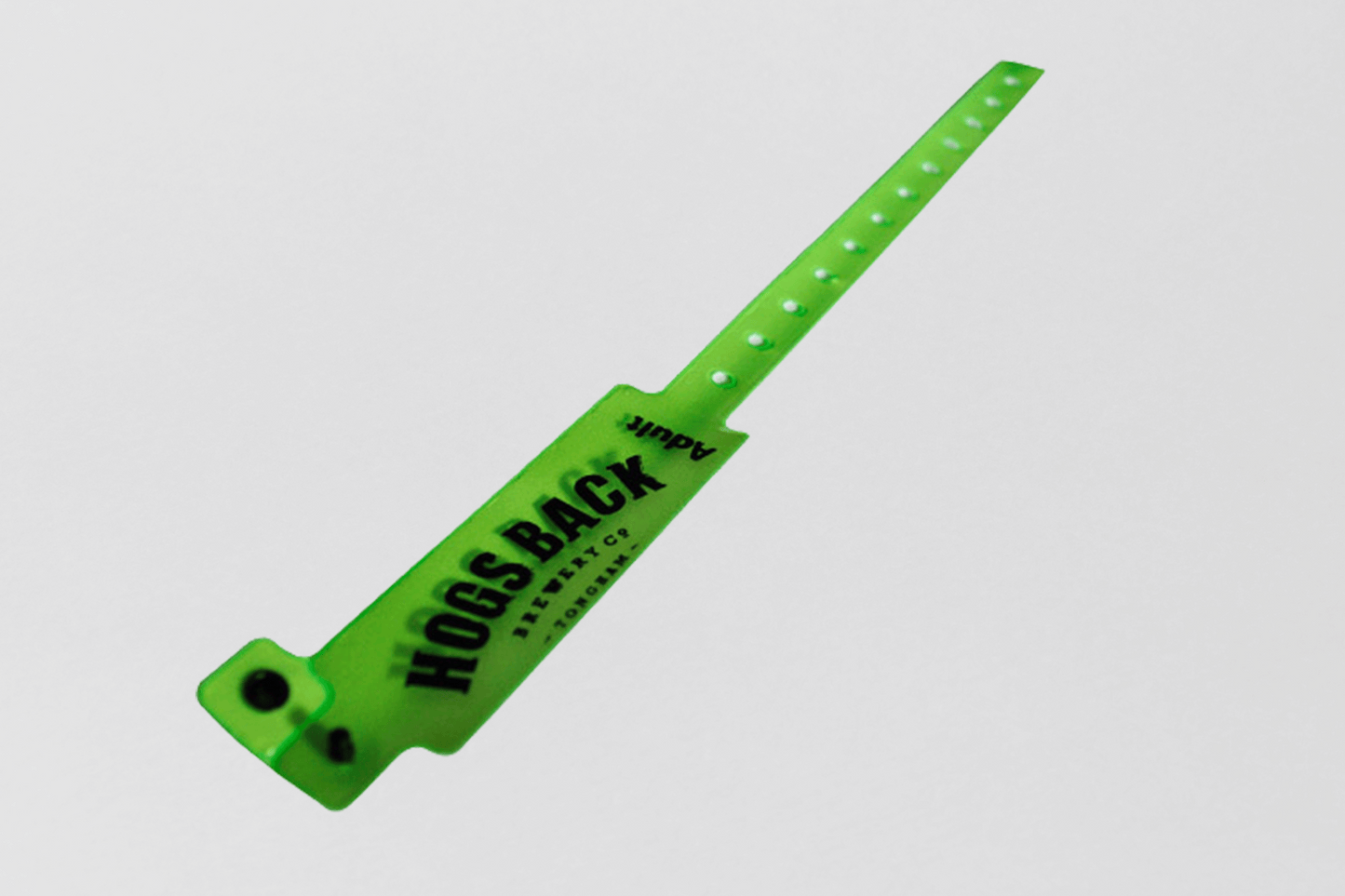 Vinyl Wristbands "W-Shape" with Print Vinyl Wristbands JM Band UK