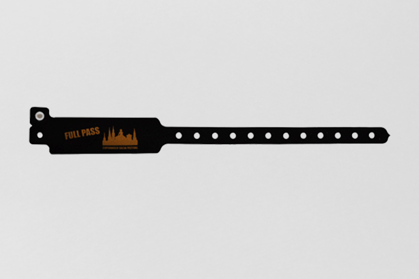 Vinyl Wristbands "W-Shape" with Print Vinyl Wristbands JM Band UK