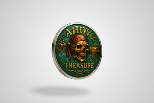 Metal Tokens with Colour Printing