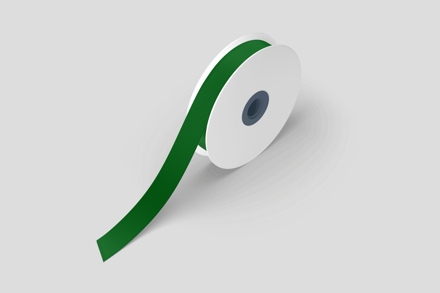 Polyester Satin Ribbon 15 mm Super Ribbon JM Band UK Dark Green
