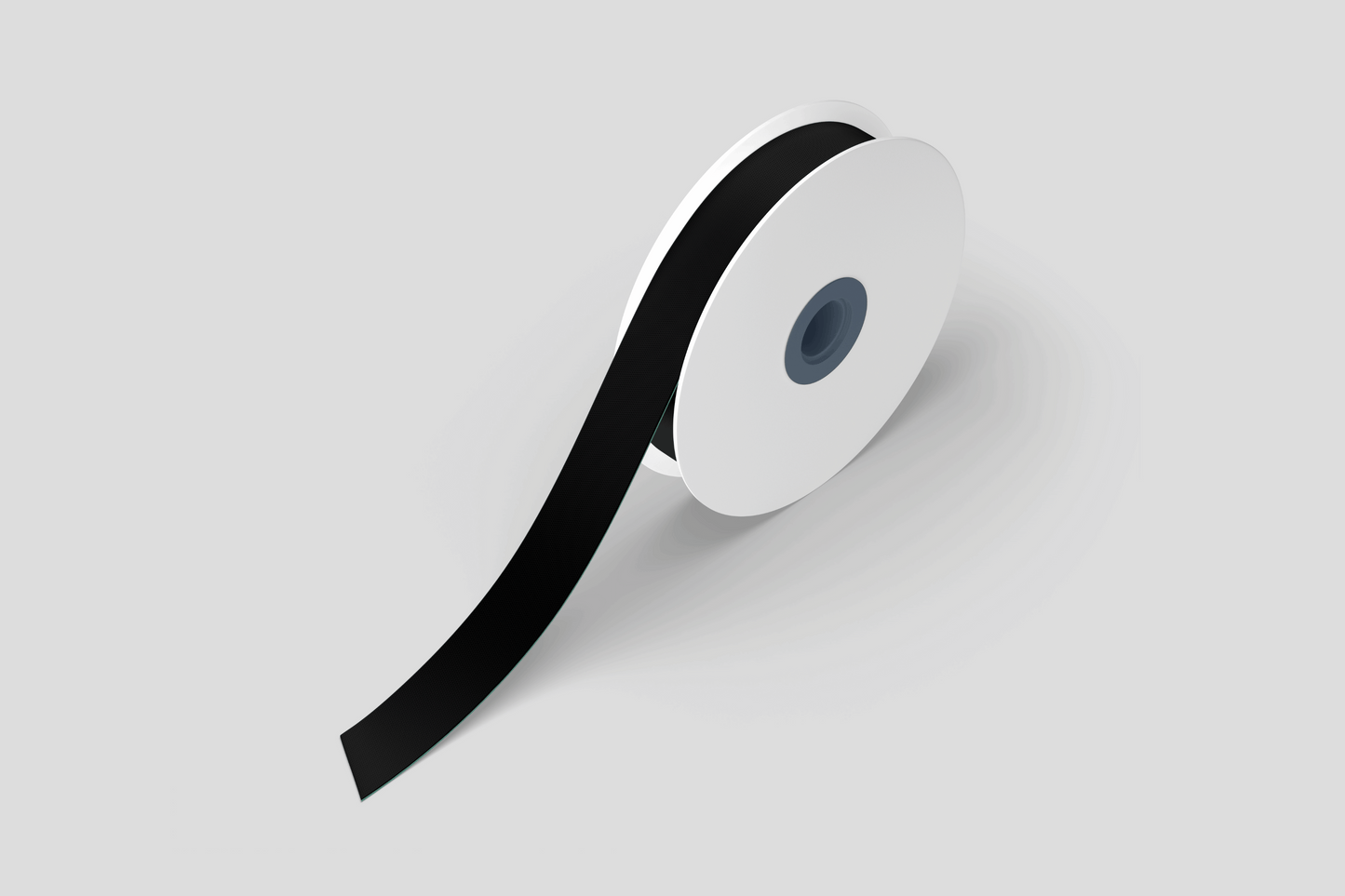 Polyester Satin Ribbon 15 mm Super Ribbon JM Band UK Black