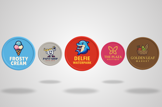 Printed Plastic Tokens