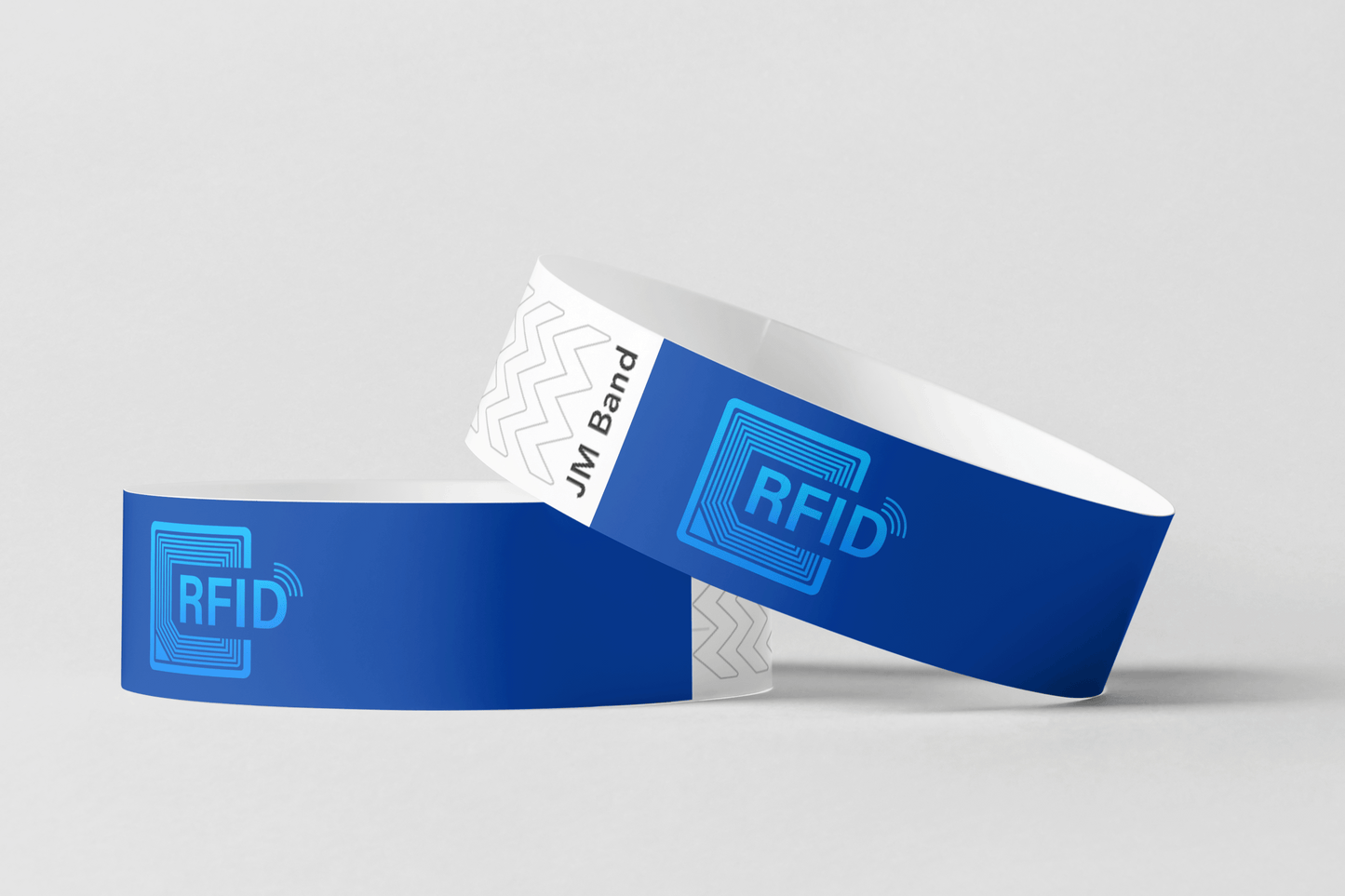 RFID Paper Wristbands - Colour Print and Fudan FM 1108 Paper wristbands JM Band UK