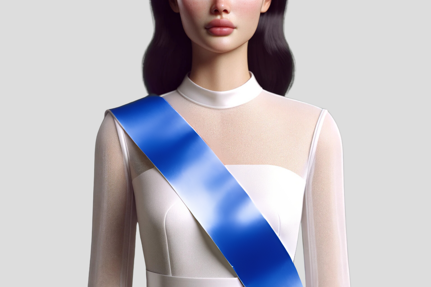 ECO Satin Sashes without Print Ribbon JM Band UK