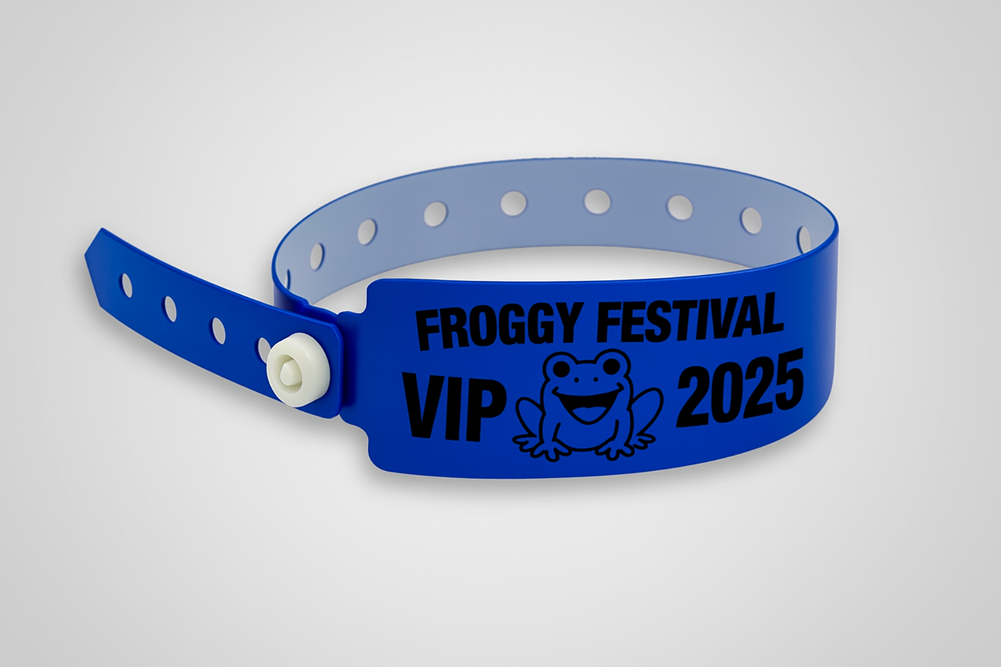 Vinyl Wristbands "W-Shape" with Print