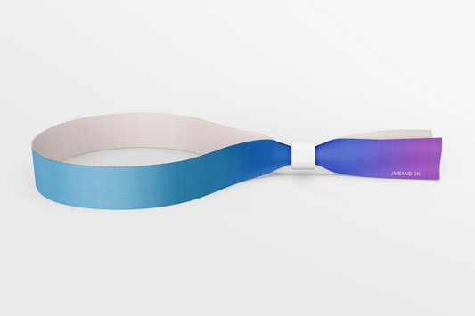 ECO PET Festival Wristbands in Stock Fabric Wristbands JM Band UK 1 Blue