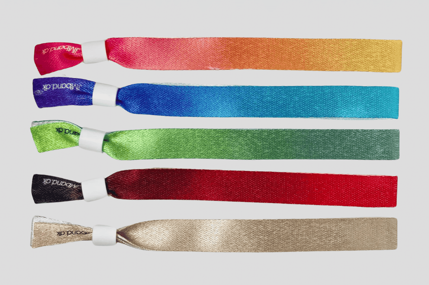 ECO PET Festival Wristbands in Stock Fabric Wristbands JM Band UK