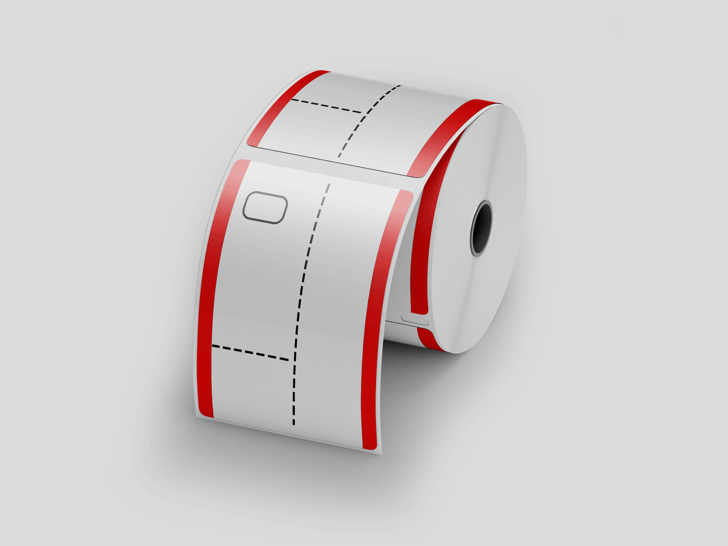 3-Part Thermal Cloakroom Tickets in Roll Tickets JM Band UK 1 Red