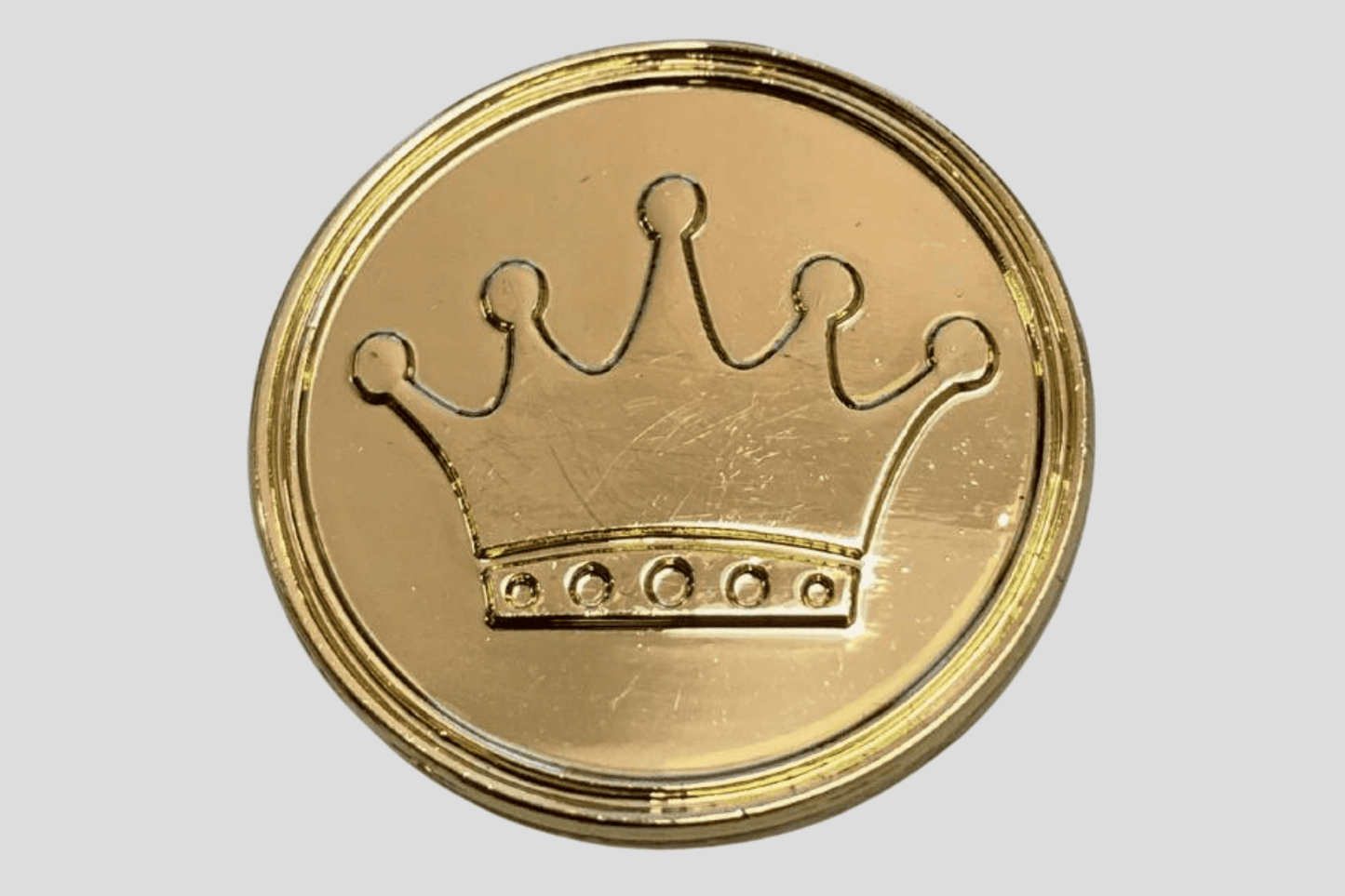 Embossed Metal Tokens in Stock Tokens JM Band UK 1 20.5 mm