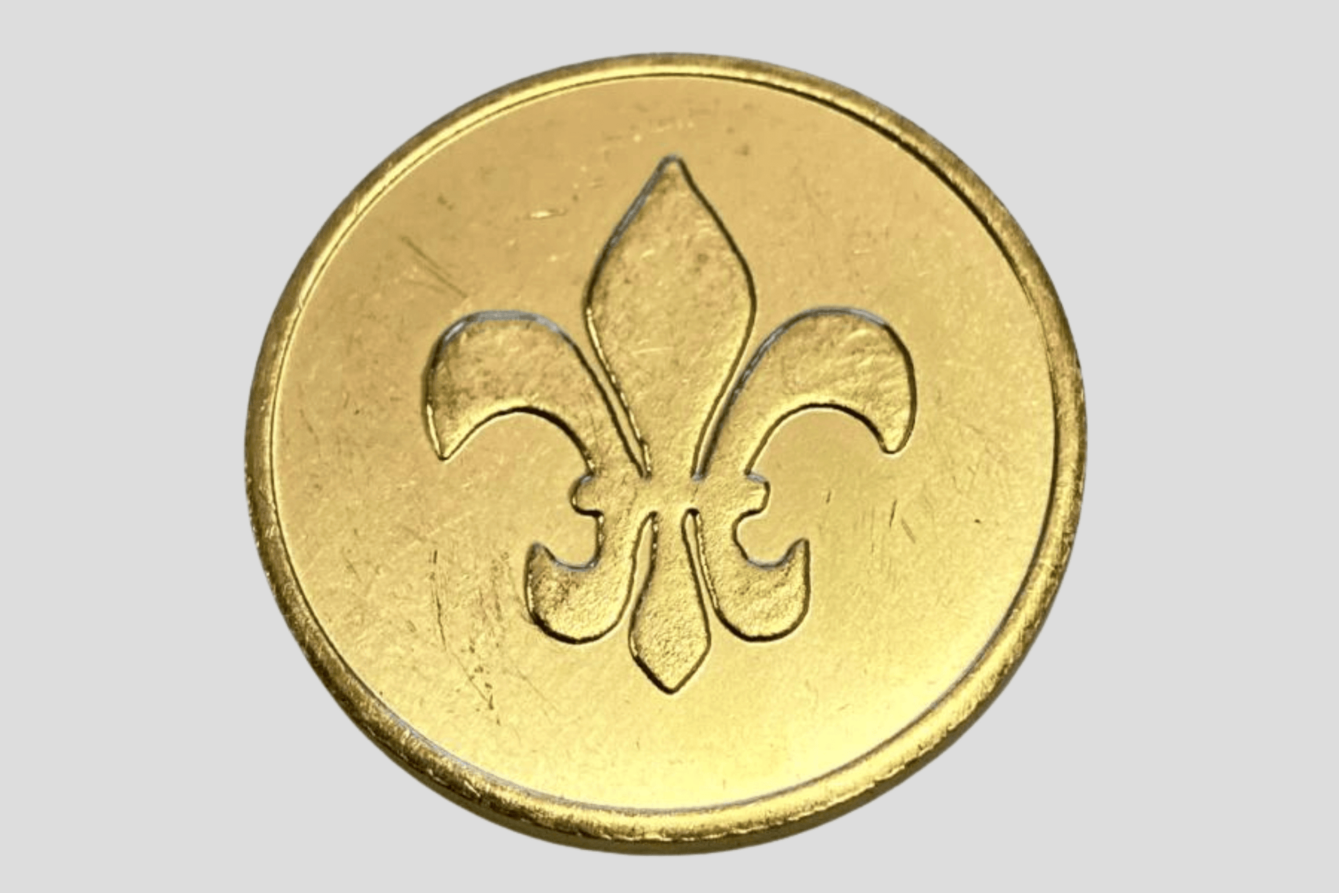 Embossed Metal Tokens in Stock Tokens JM Band UK 1 24 mm