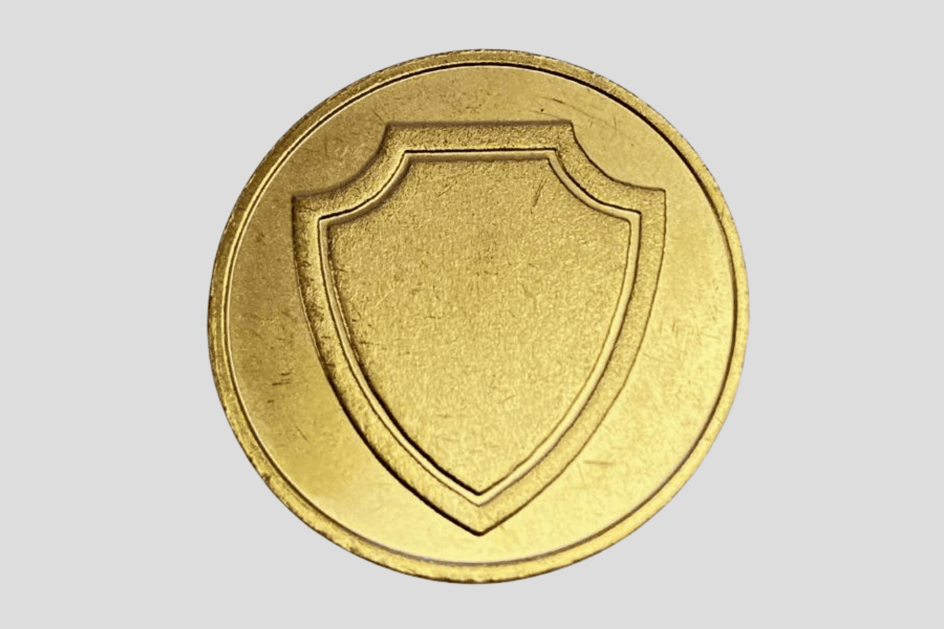 Embossed Metal Tokens in Stock Tokens JM Band UK 1 25 mm
