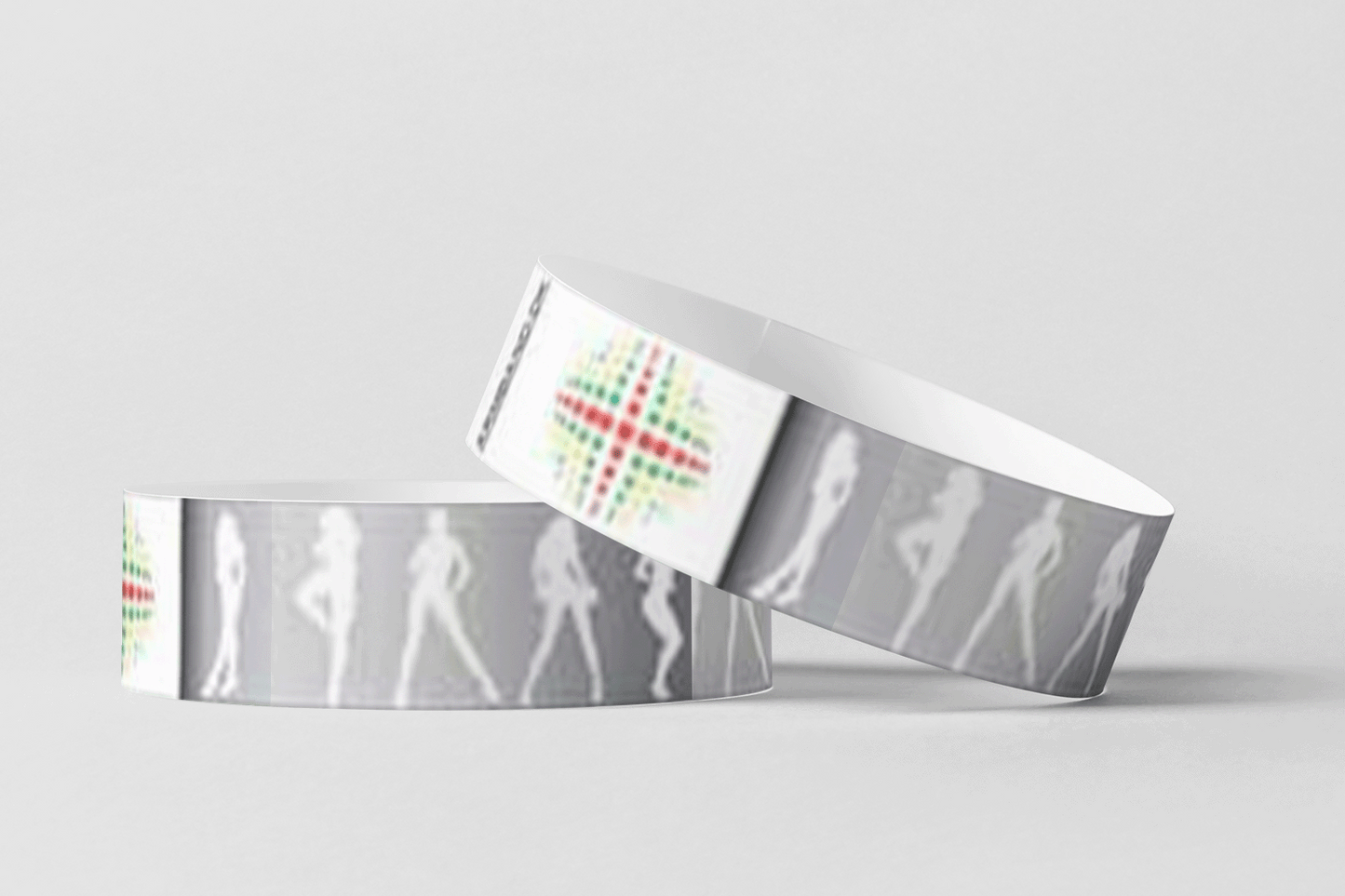 Paper Wristbands - Pre-Printed Paper wristbands JM Band UK 10 Disco