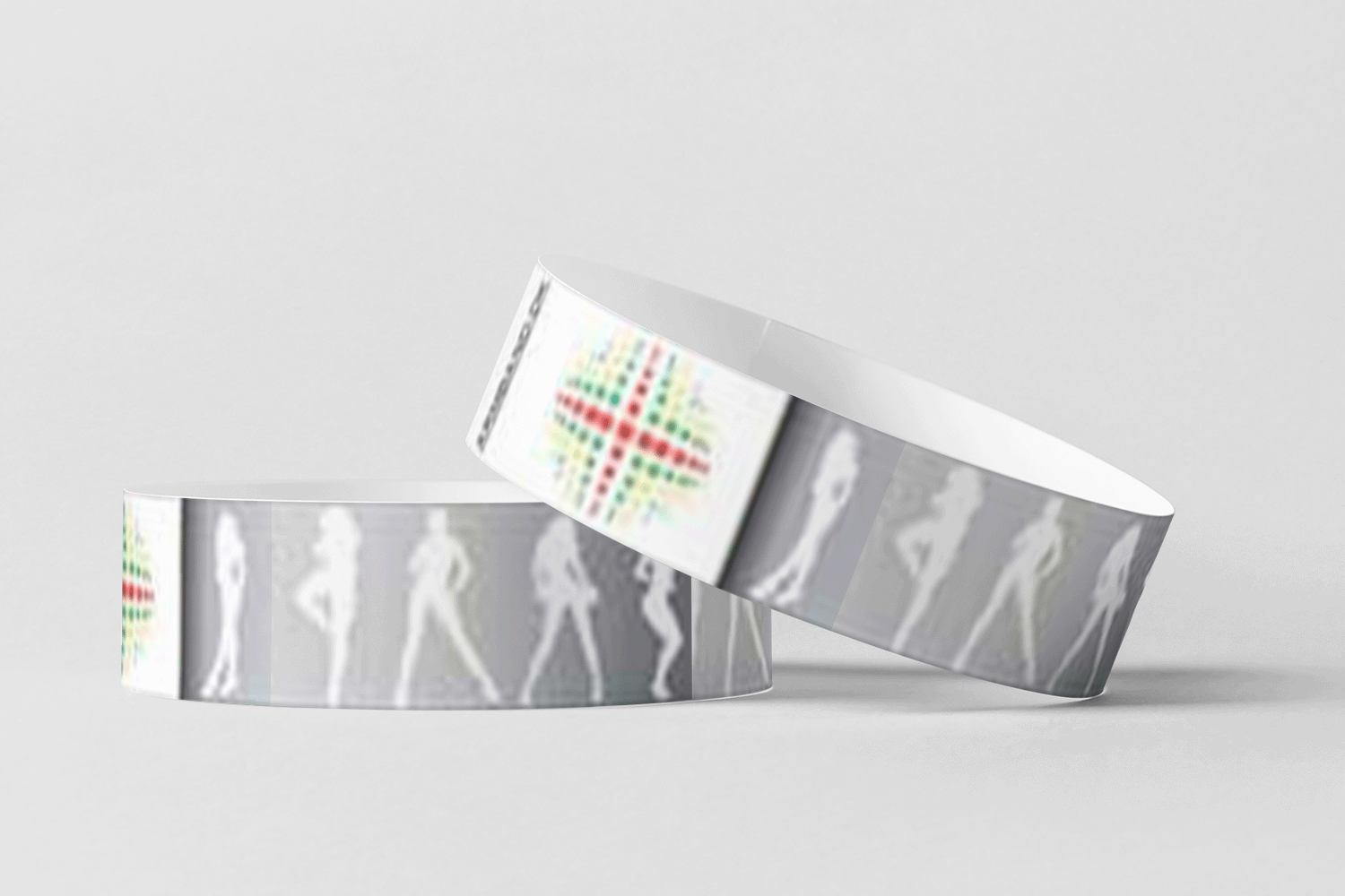 Paper Wristbands - Pre-Printed Paper wristbands JM Band UK 10 Disco