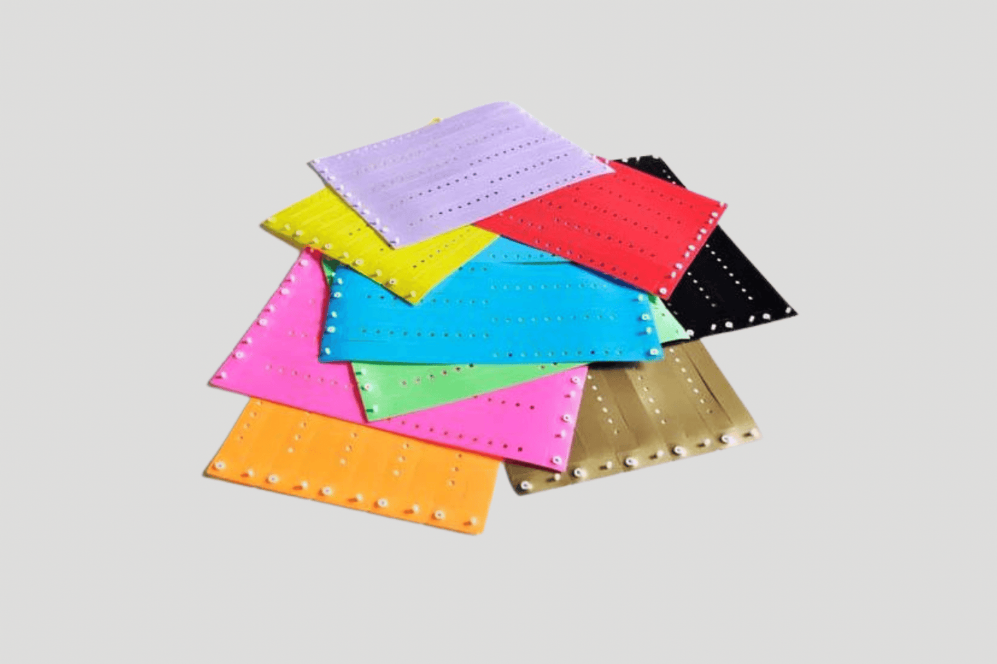 Plain L Shape - Plain Wristband Vinyl Wristbands JM Band UK