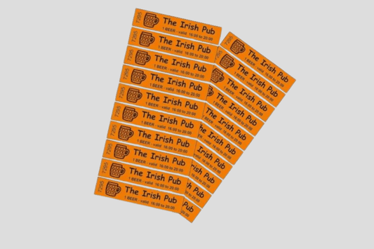 Coupon Tickets with Print Tickets JM Band UK