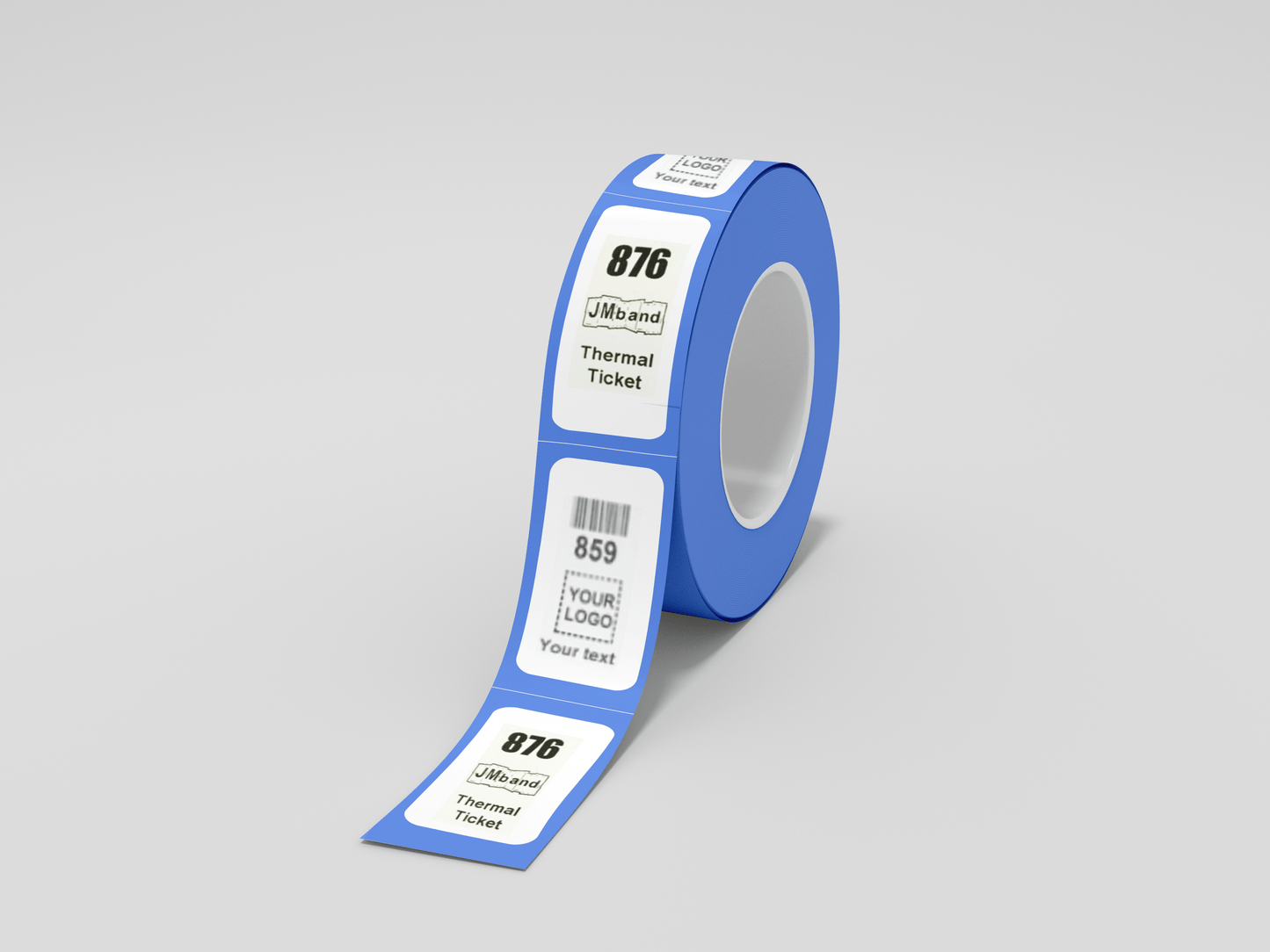 Z-Tickets with Print Tickets JM Band UK 100 Blue