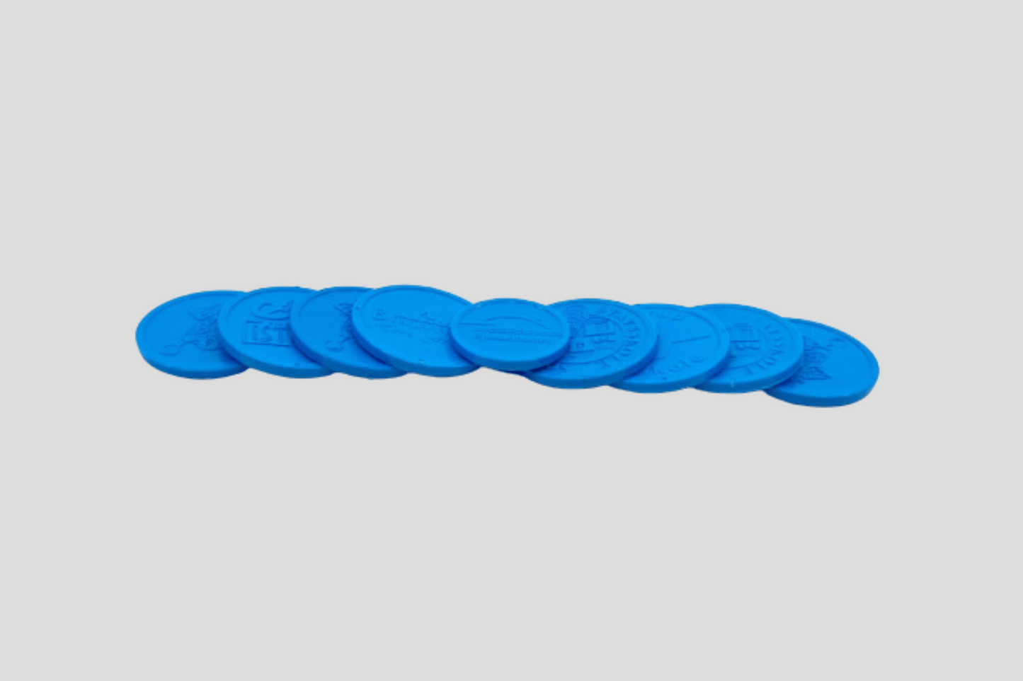 Recycled Ocean Plastic Tokens JM Band UK