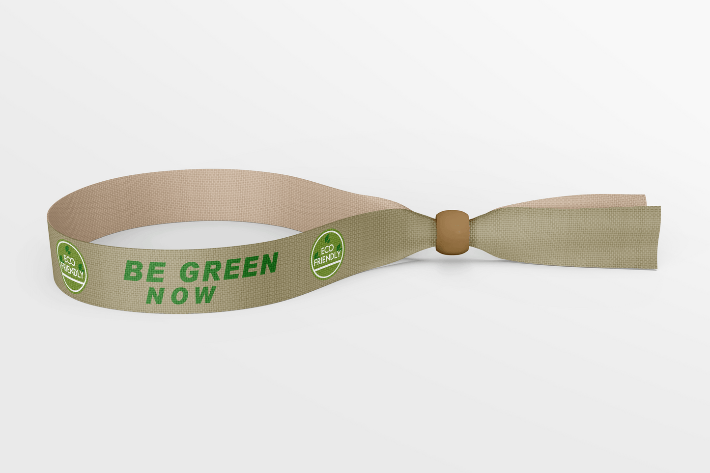 Cotton Wristbands with 1 Colour Print Fabric Wristbands JM Band UK
