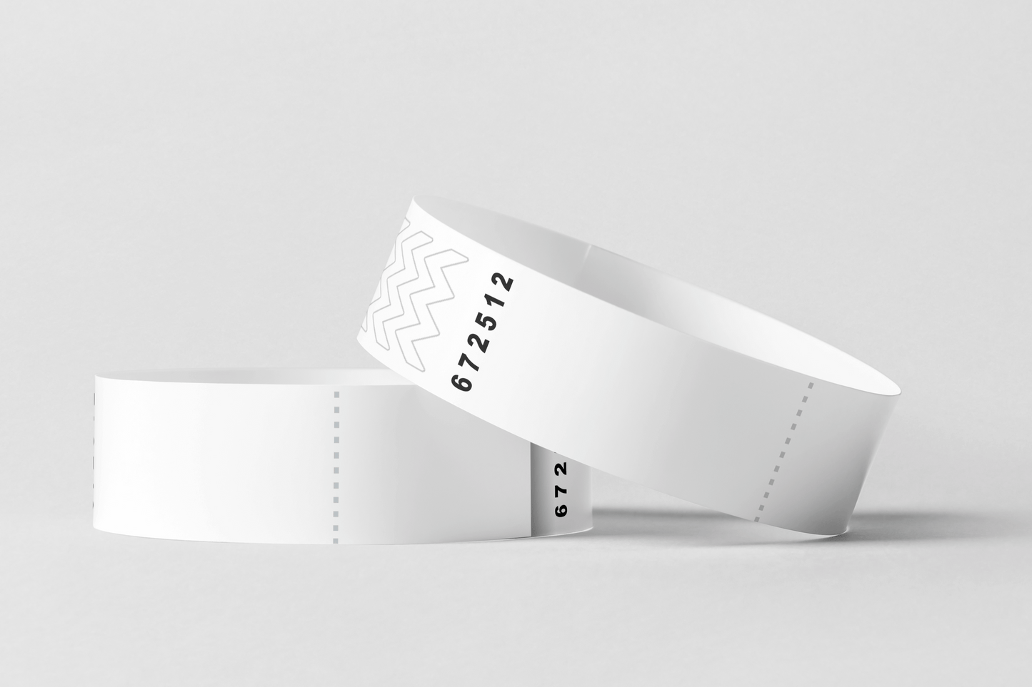 Paper Wristbands With Coupon Paper wristbands JM Band UK 10 White