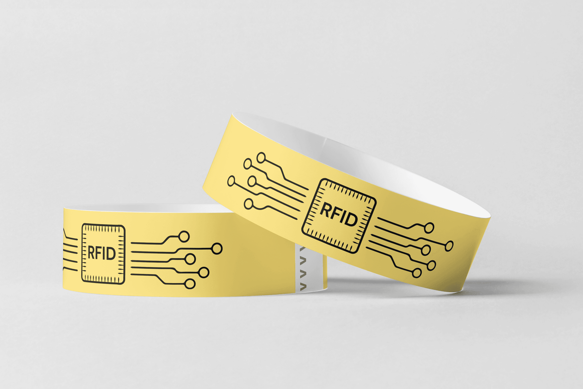RFID Paper Wristbands Print Mifare UL EV1