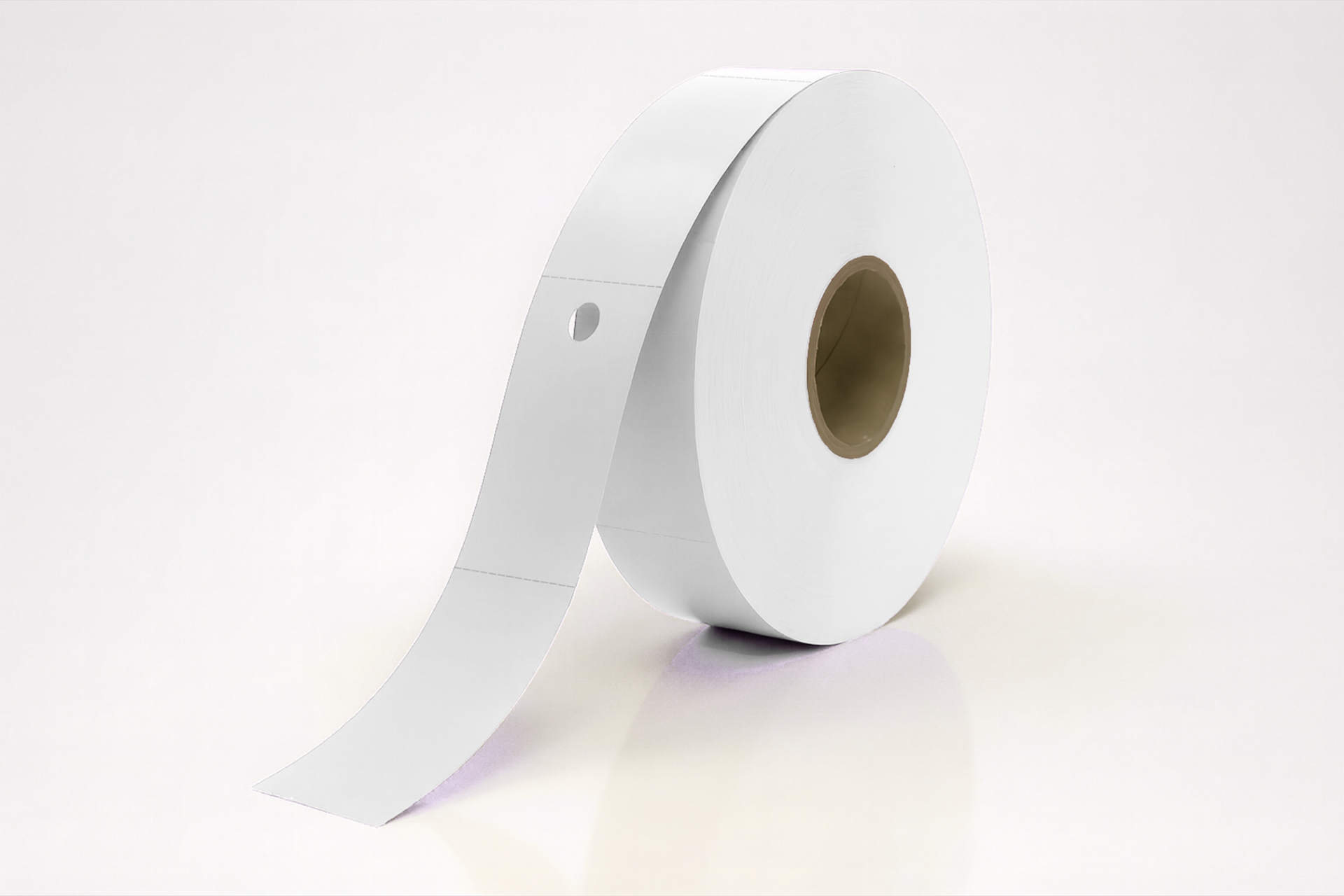 2 Part Thermal Cloakroom Tickets on roll