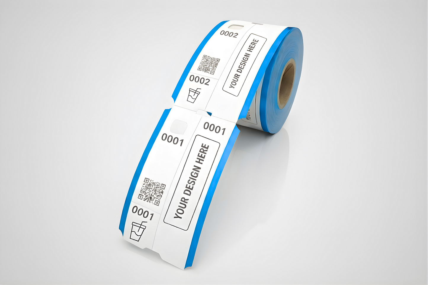 3-Part Custom Roll Tickets