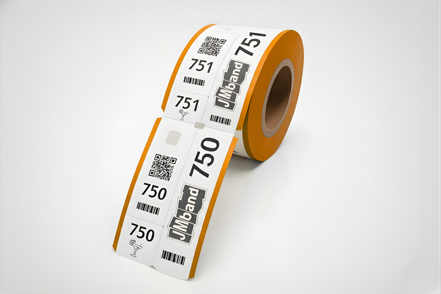 3-Part Tickets with Print