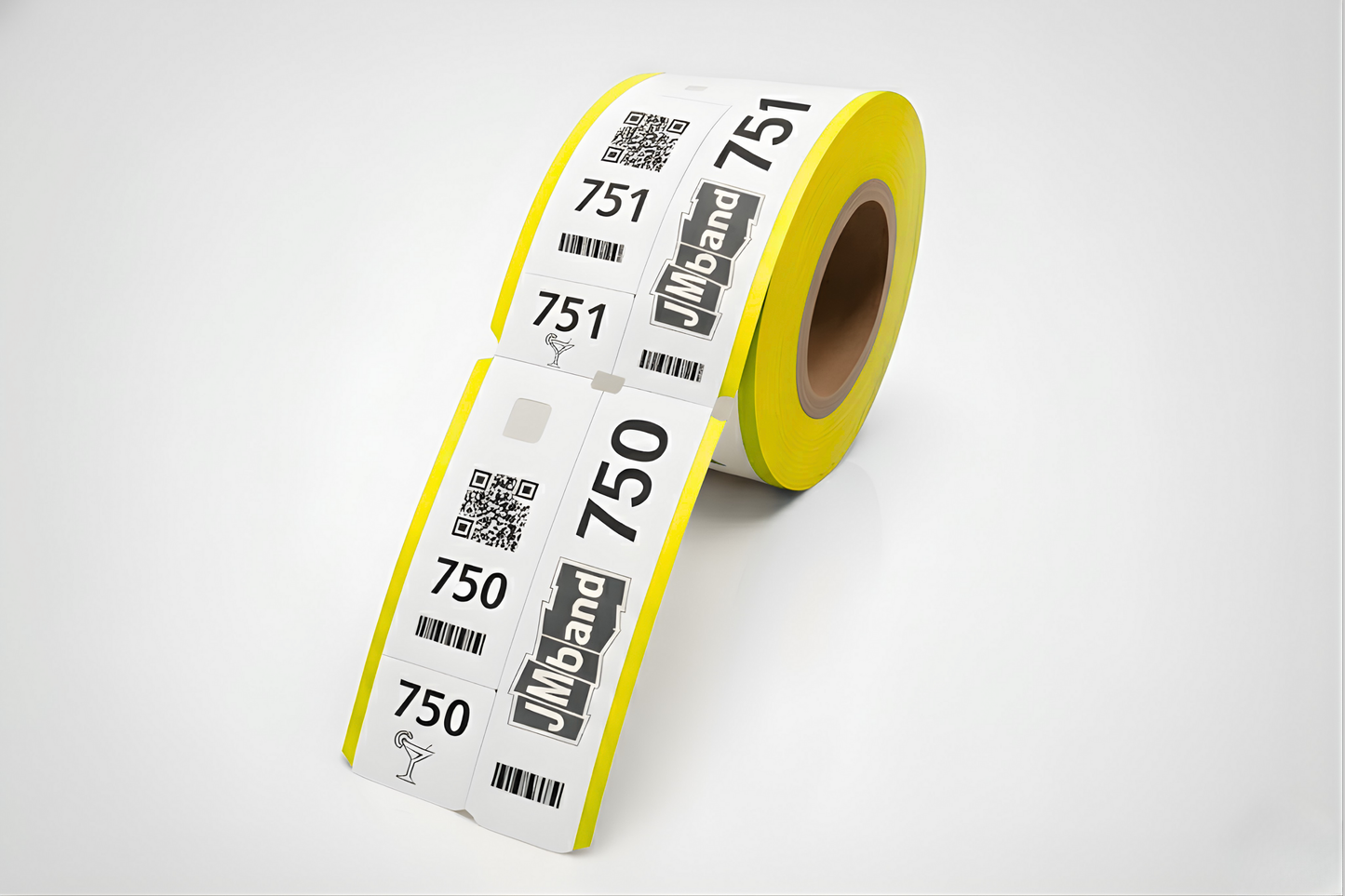 3-Part Tickets with Print