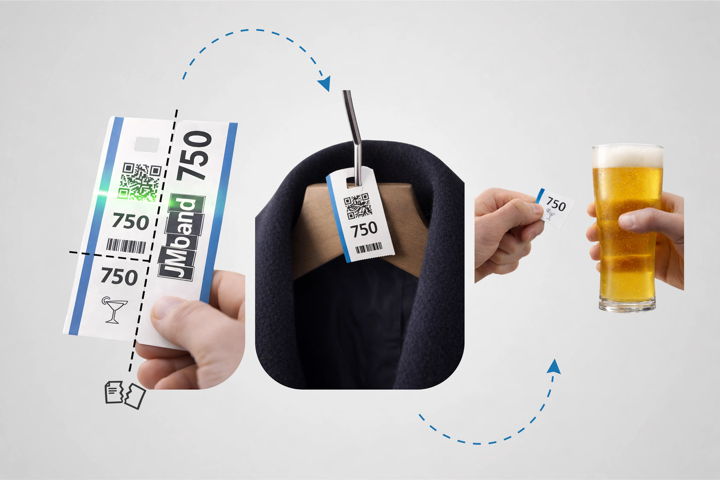 3-Part Tickets with Print