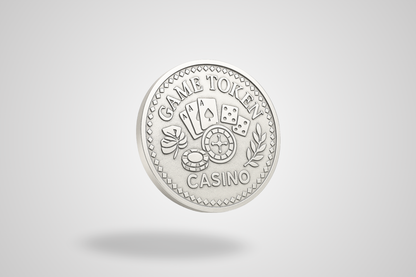 A photo of tokens for slot machines