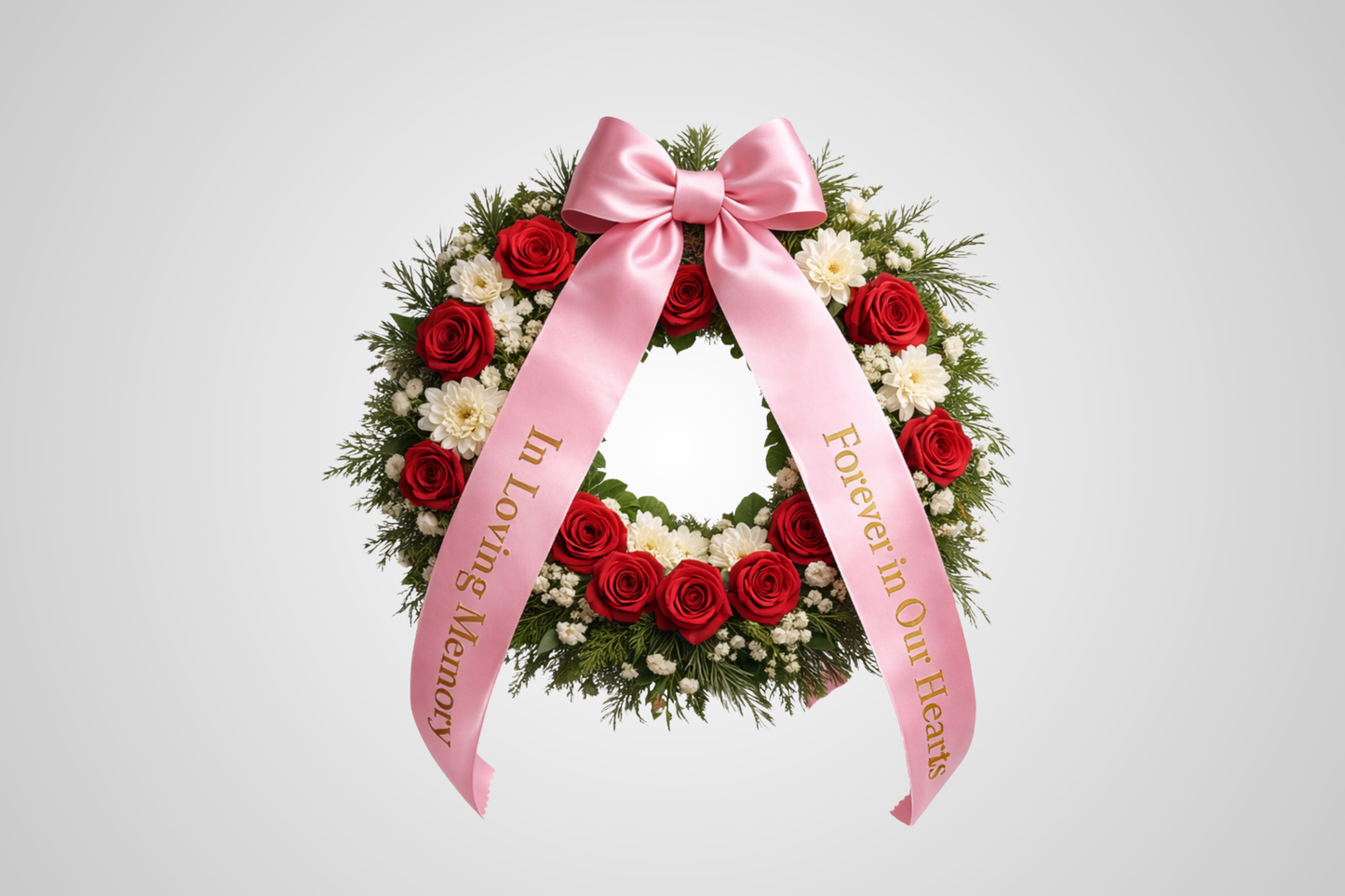 ECO Satin Bouquet Ribbon with Print