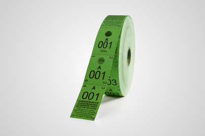 Cloakroom Tickets 3-Parts (500 pcs)