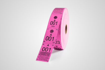 Cloakroom Tickets 3-Parts (500 pcs)