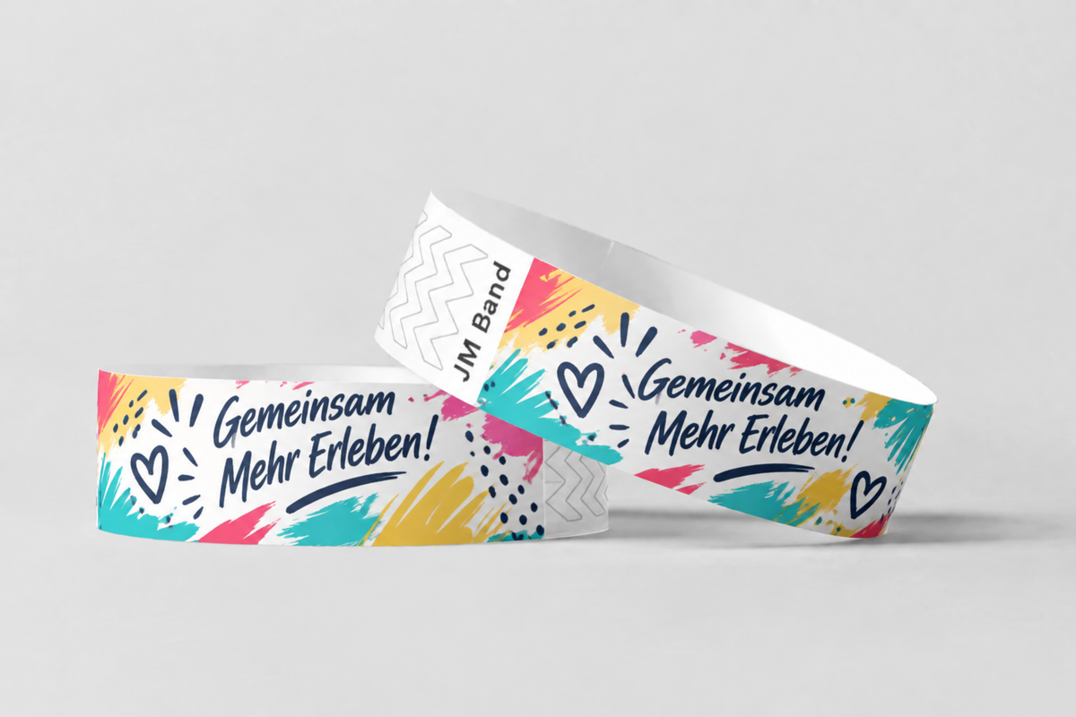 Paper Wristband - Full Colour