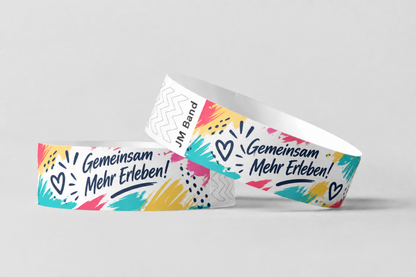 Paper Wristband - Full Colour