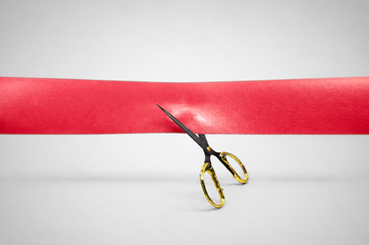 Coloured Inauguration Ribbons without Print