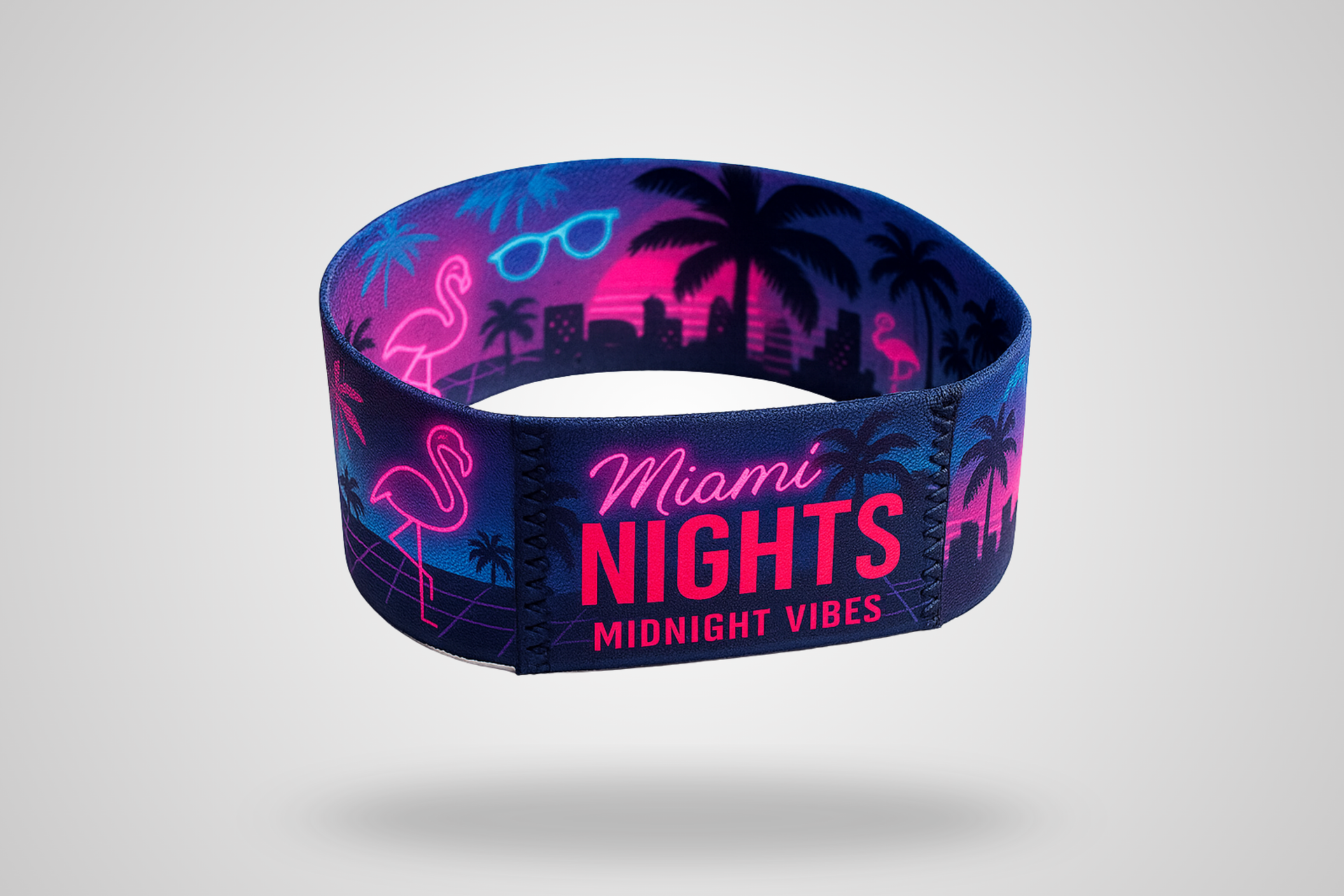 Elastic Wristbands Print