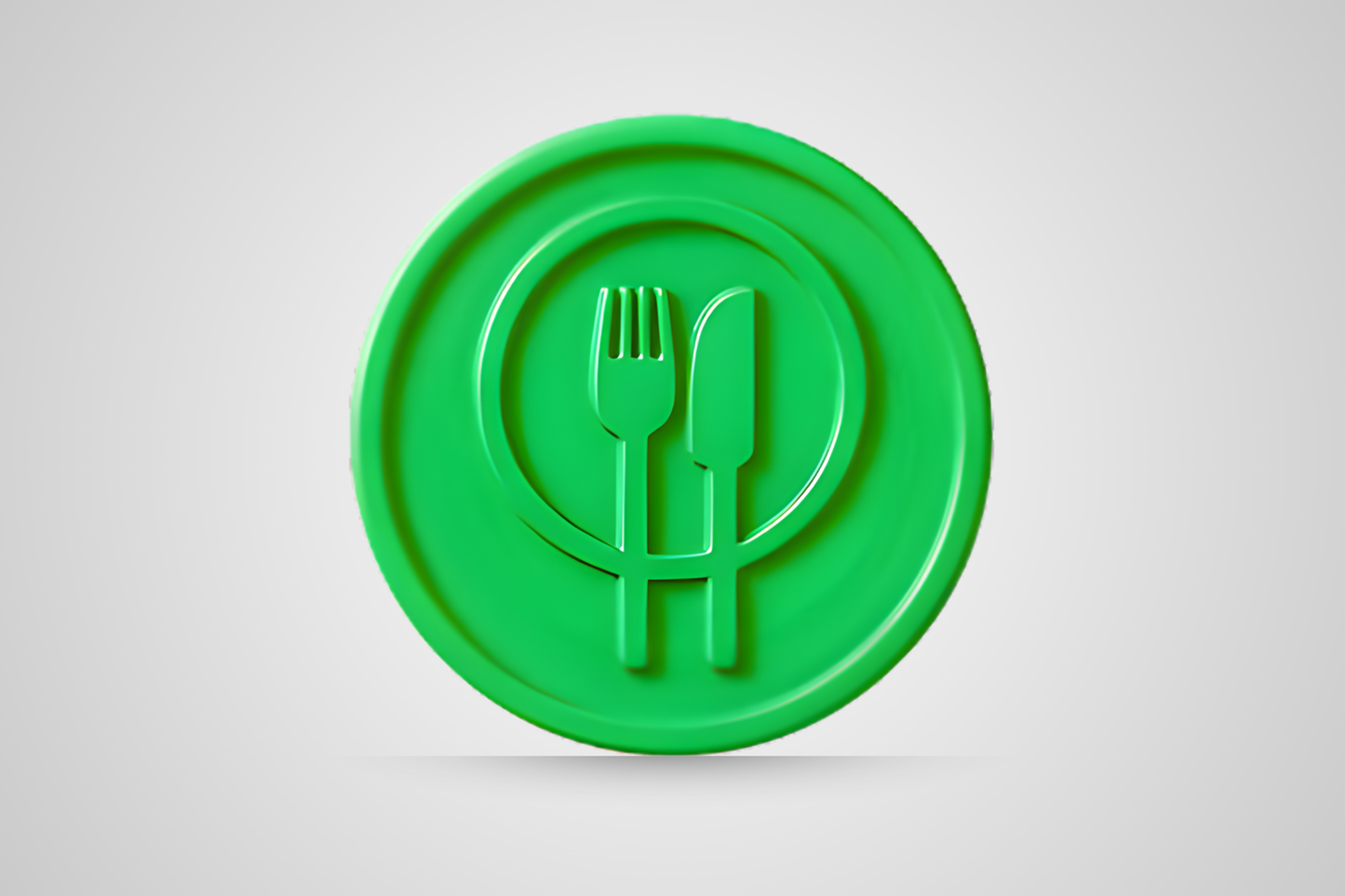 Embossed Drink Token Voucher