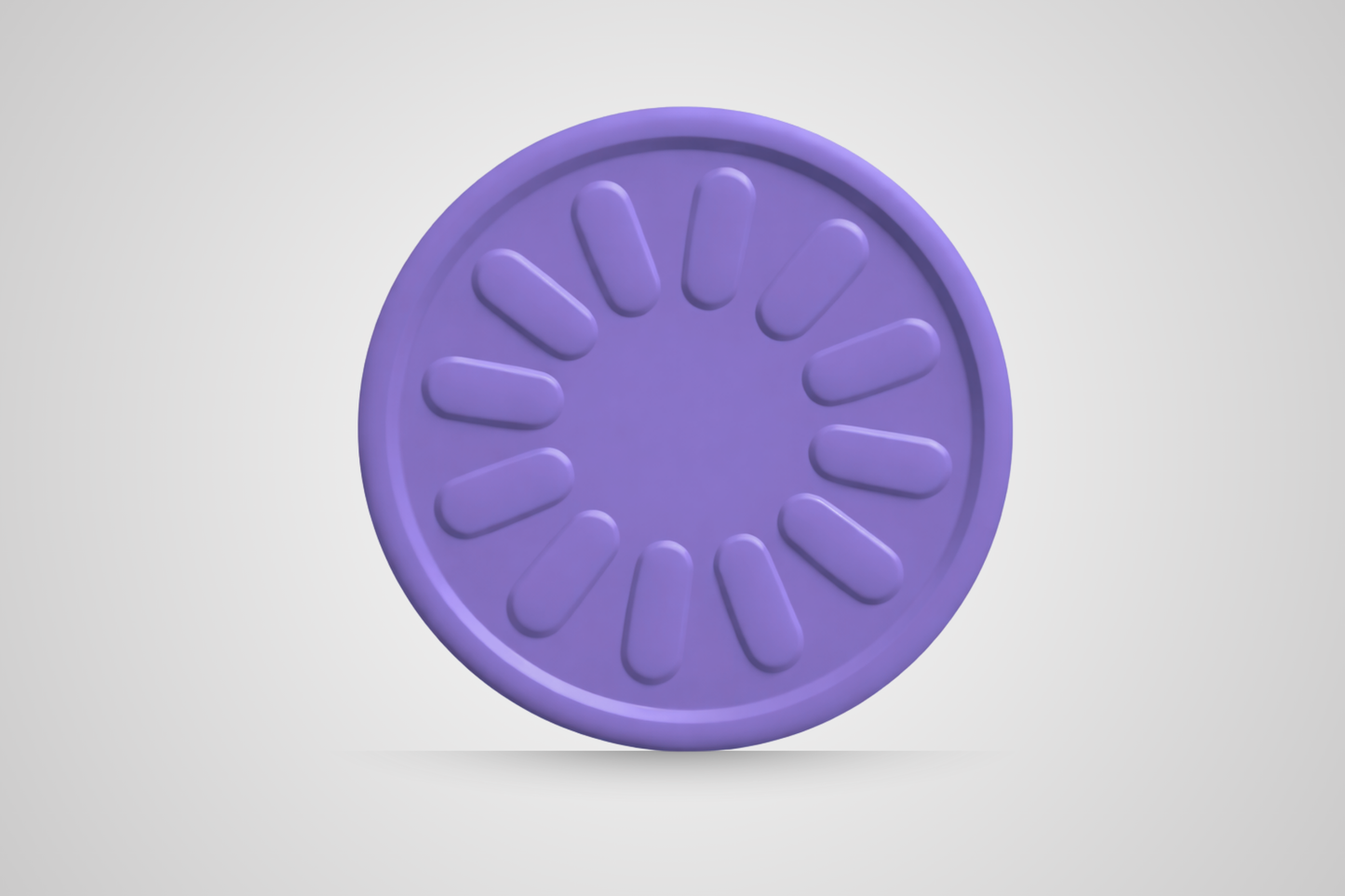 Embossed Drink Token Voucher